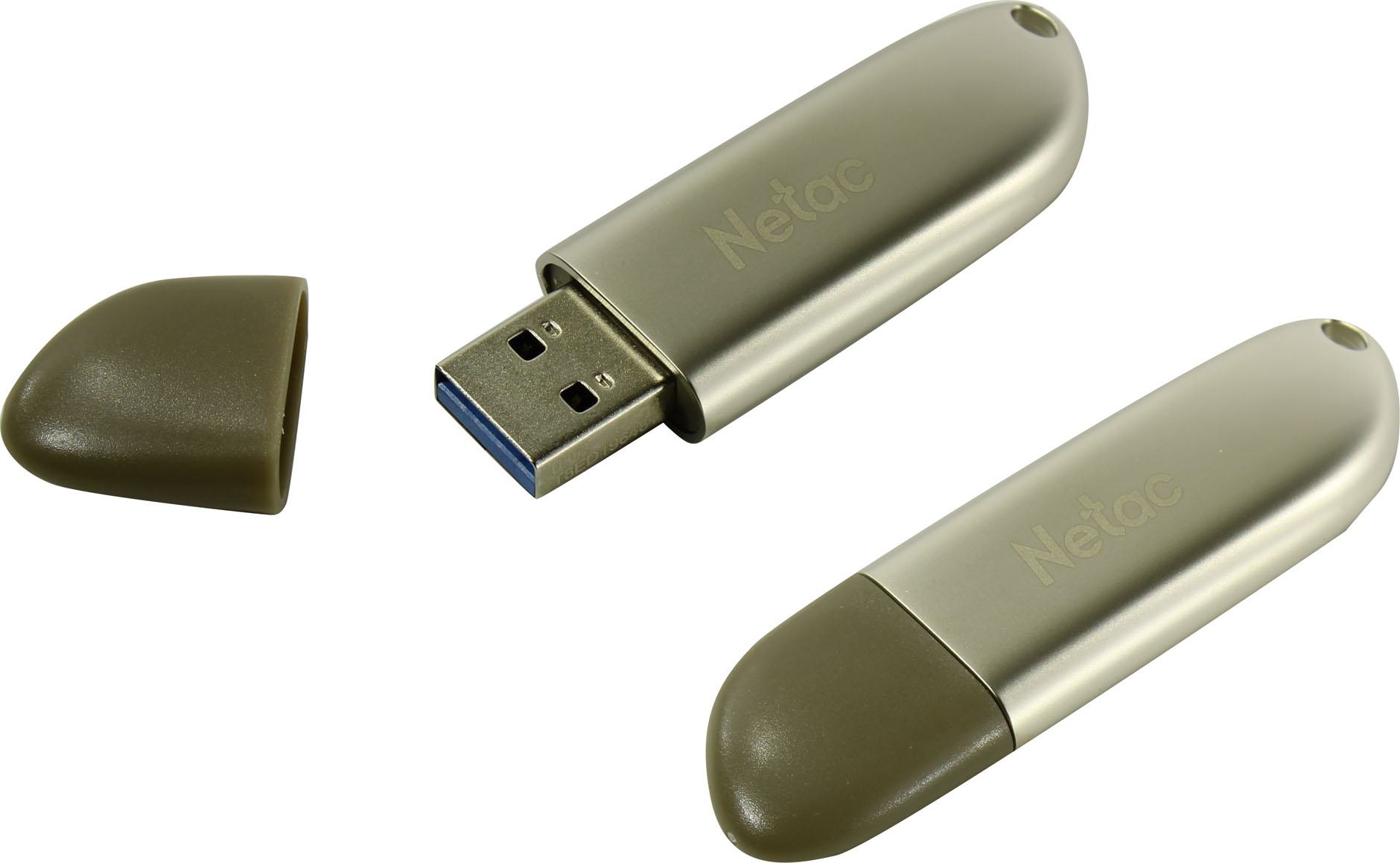 Netac U352 NT03U352N-032G-20PN 32Gb (серебристый)