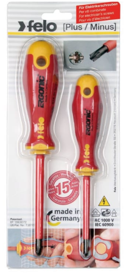 Набор отверток FELO Ergonic 41792191 (красный)