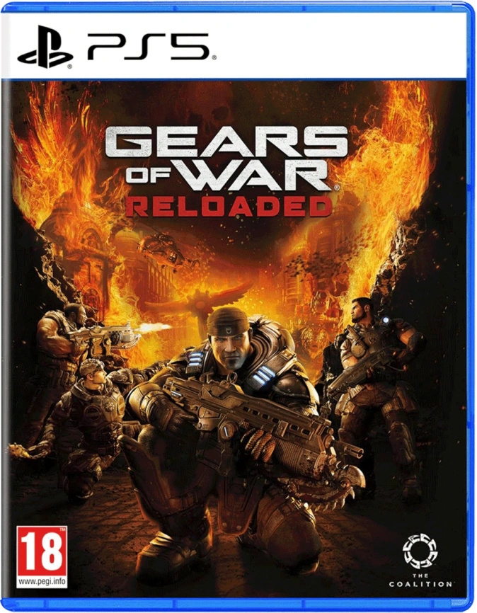 Sony Gears of War: Reloaded (Русская версия) (PS5) (синий)