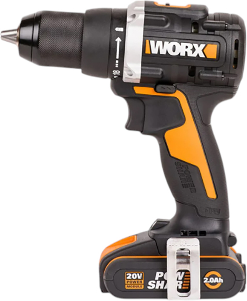 Аккумуляторная дрель-шуруповерт WORX WX102 (черно-оранжевый)