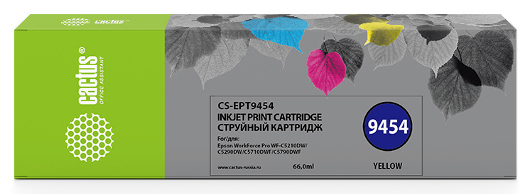 Картридж Cactus CS-EPT9454 (желтый)