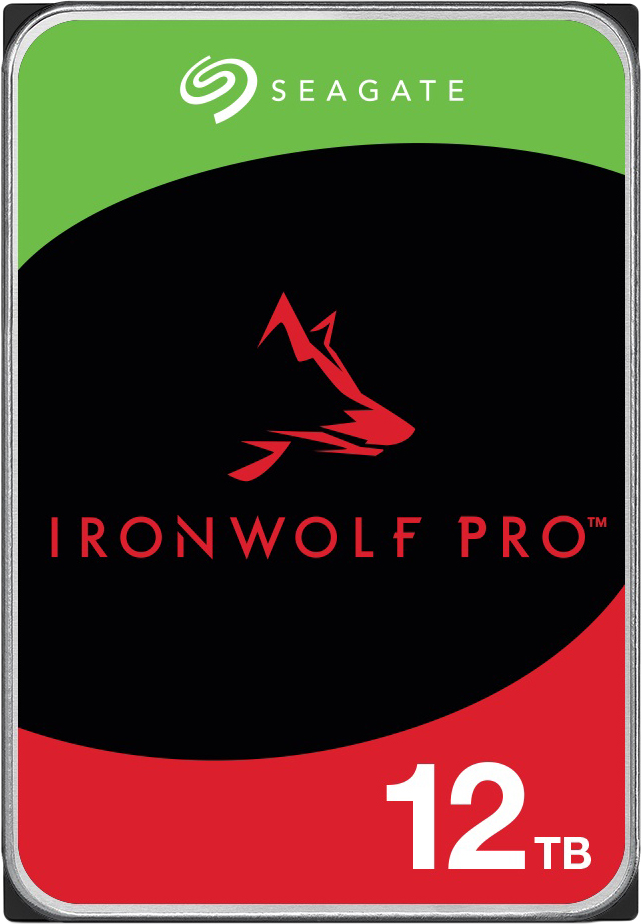 Seagate IronWolf Pro 12 Тб (серебристо-черный)