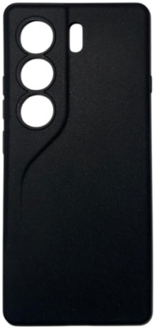 BoraSco Silicone Case для Tecno Camon 40 (черный)
