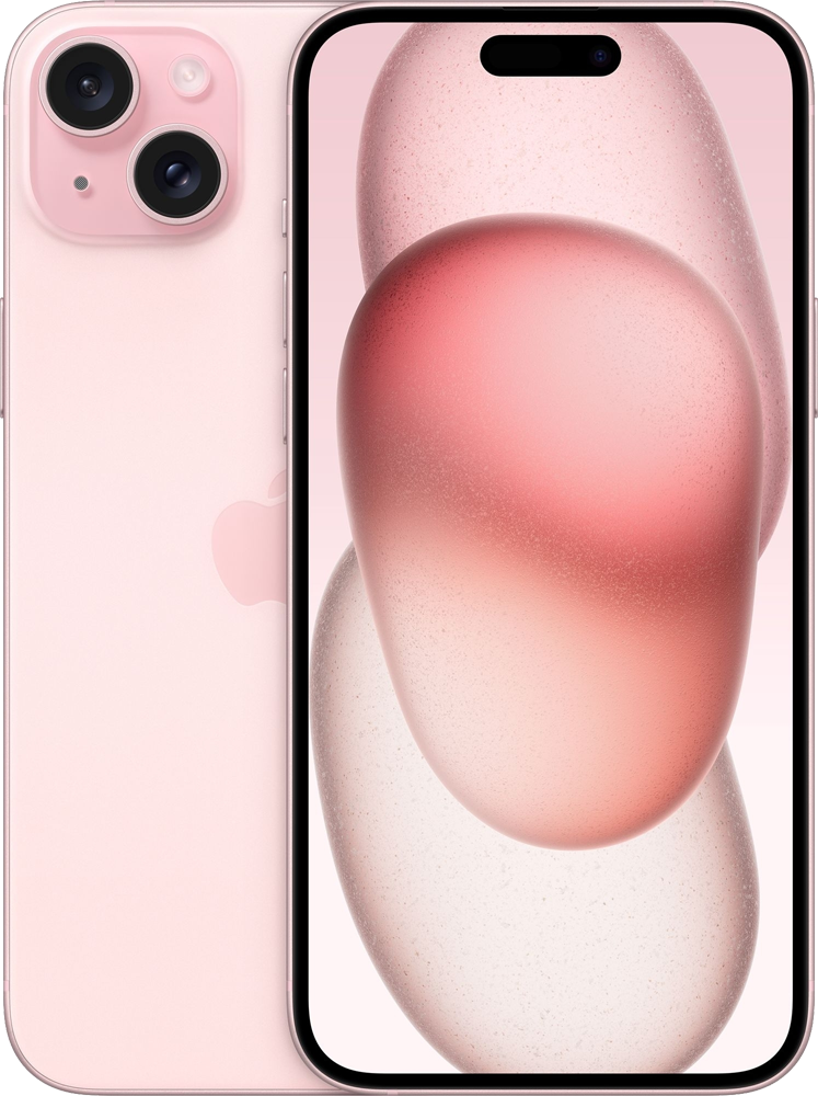 Apple iPhone 15 Plus 128 Гб eSIM + SIM (розовый)