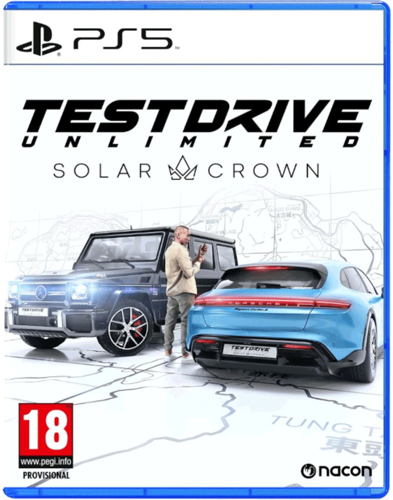 Nacon Test Drive Unlimited Solar Crown (Русская версия) (PS5) (черный)