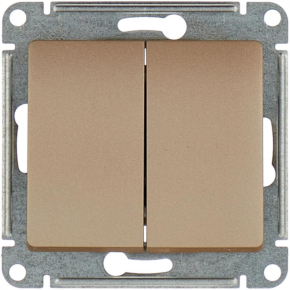 Механизм переключателя Schneider Electric GSL000465 GLOSSA, 10 А (титан)