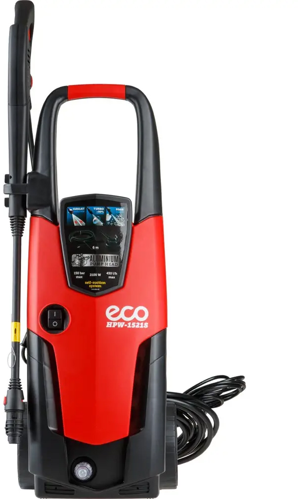 ECO HPW-1521S (черно-красный)