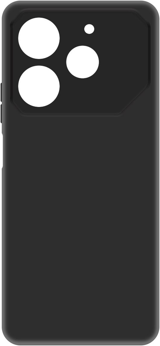 KRUTOFF Soft Case для TECNO Pova 6 Neo (черный)