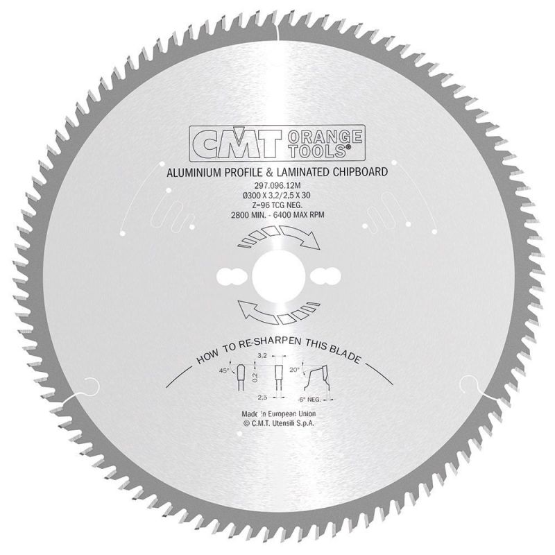 Диск пильный CMT 297.080.11M (серебристый)