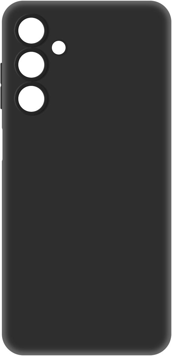 KRUTOFF Soft Case для Samsung Galaxy A25 (черный)