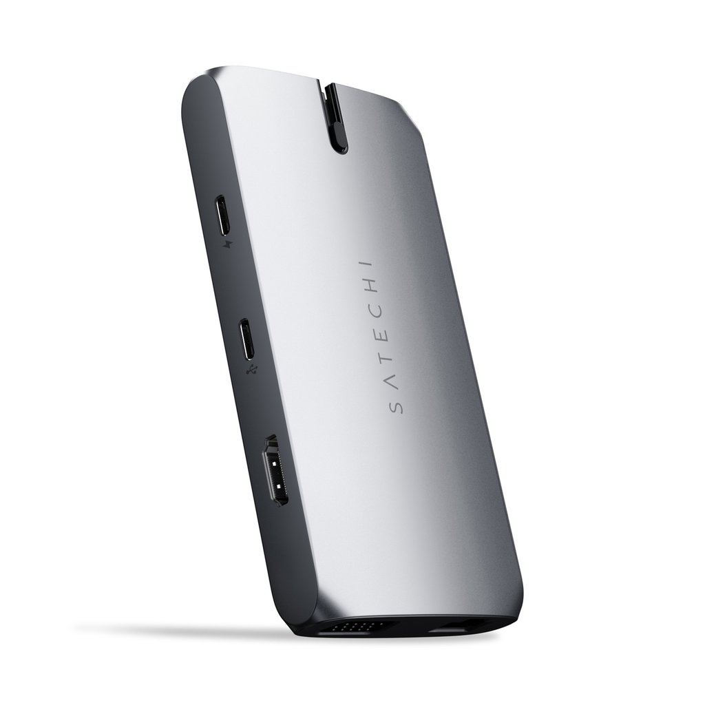 Satechi Type-C On-the-Go Multiport Adapter (серый космос)