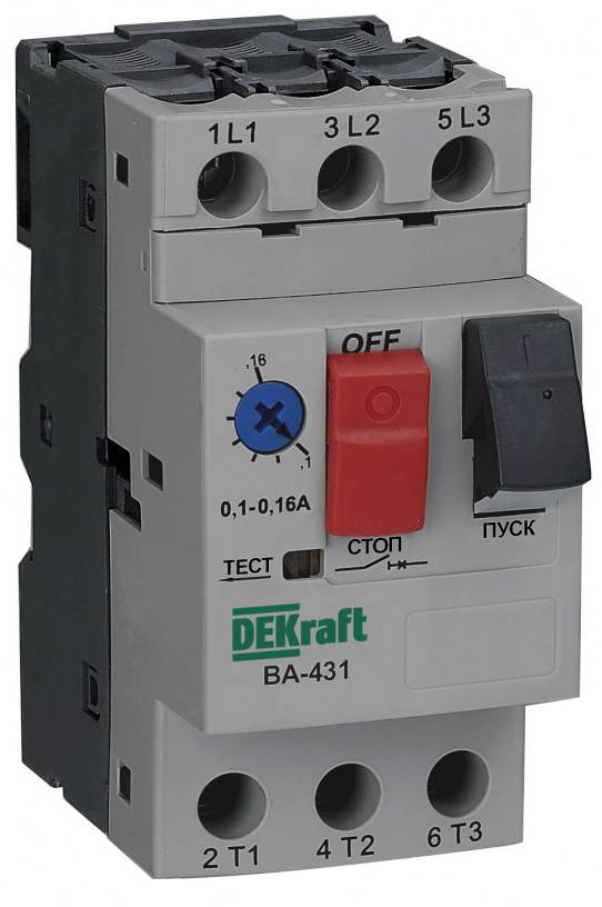 Выключатель автоматический Schneider Electric ВА-431 SchE 21229DEK (черно-серый)