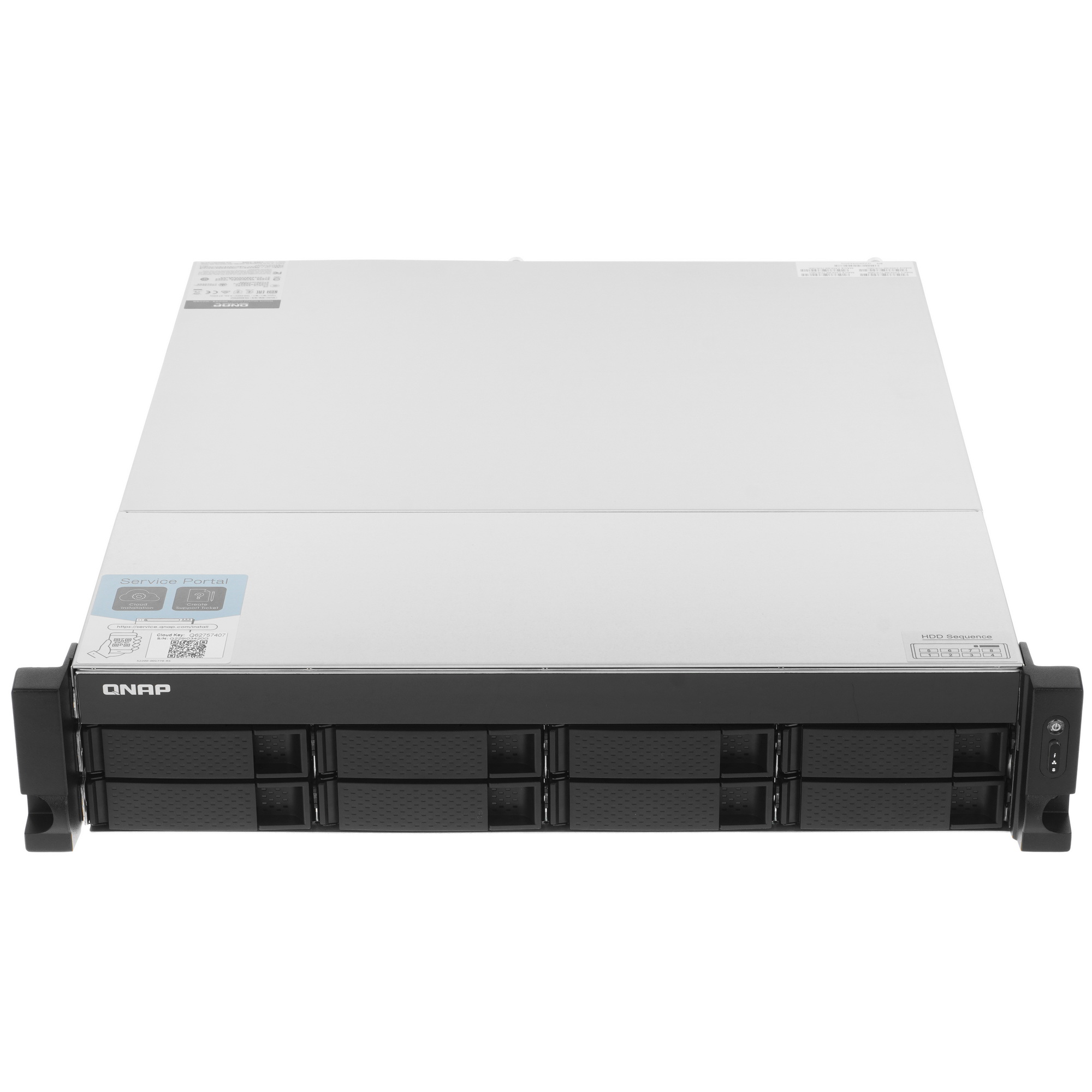 QNAP TS-832PXU-4G (черный)