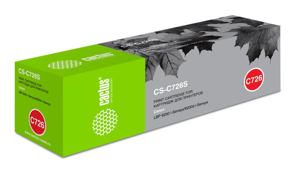 Картридж Cactus CS-C726S (черный)