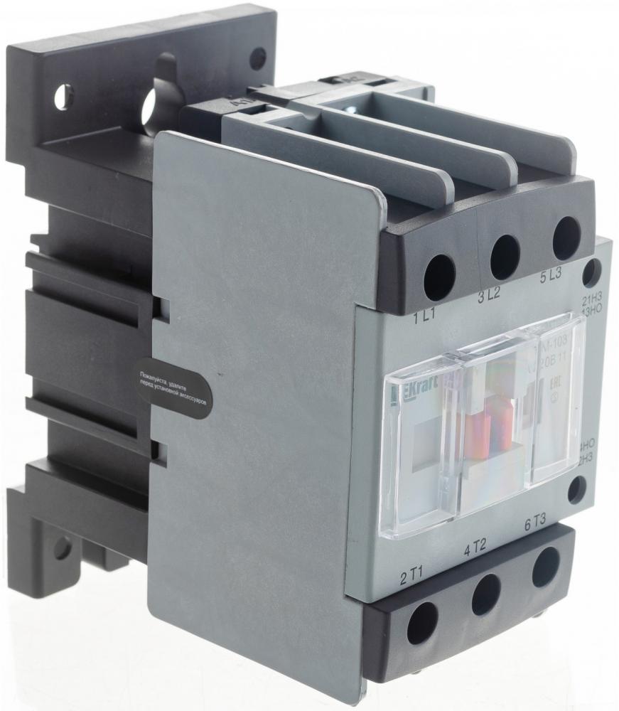 Контактор Schneider Electric КМ-103 (черно-серый)