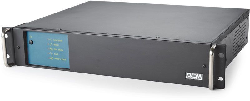 Powercom King Pro RM KIN-1500AP LCD (черный)