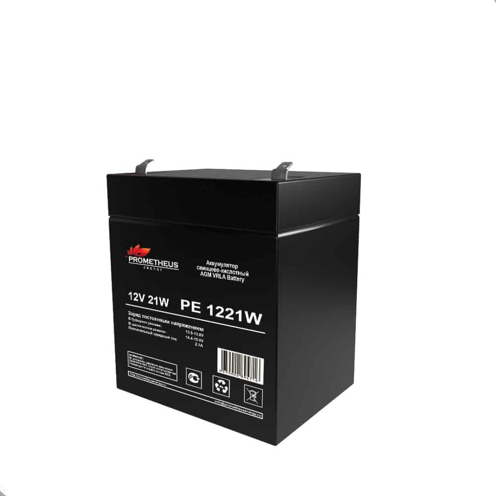 Аккумулятор Prometheus energy PE1221W (черный)
