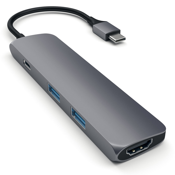 Satechi Multi-Port Adapter (серый космос)