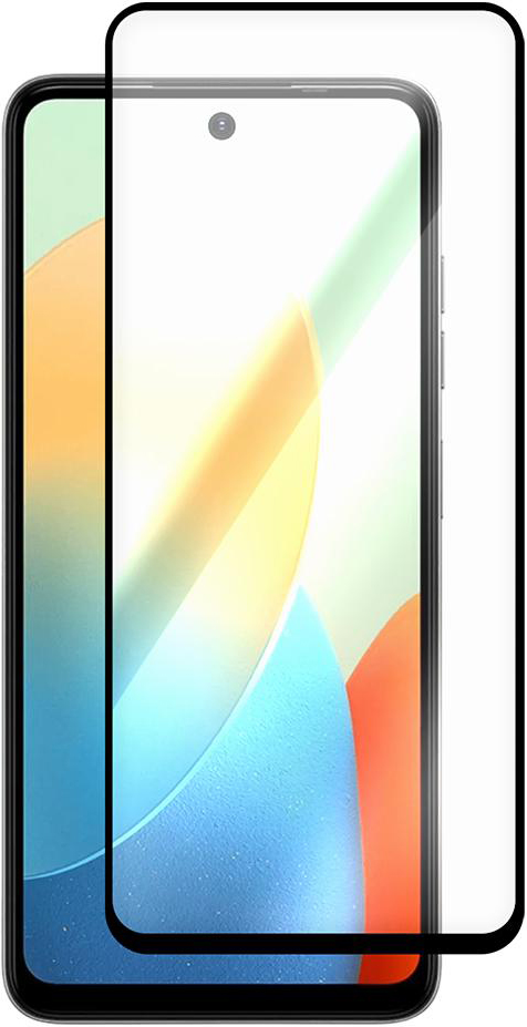 KRUTOFF Full Glue Premium для TECNO Spark GO 2024 (черный)