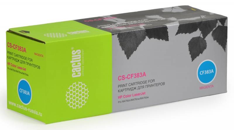 Тонер-картридж Cactus CS-CF383A (пурпурный)
