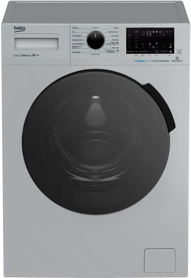 Beko WSPE6H616S (серебристый)