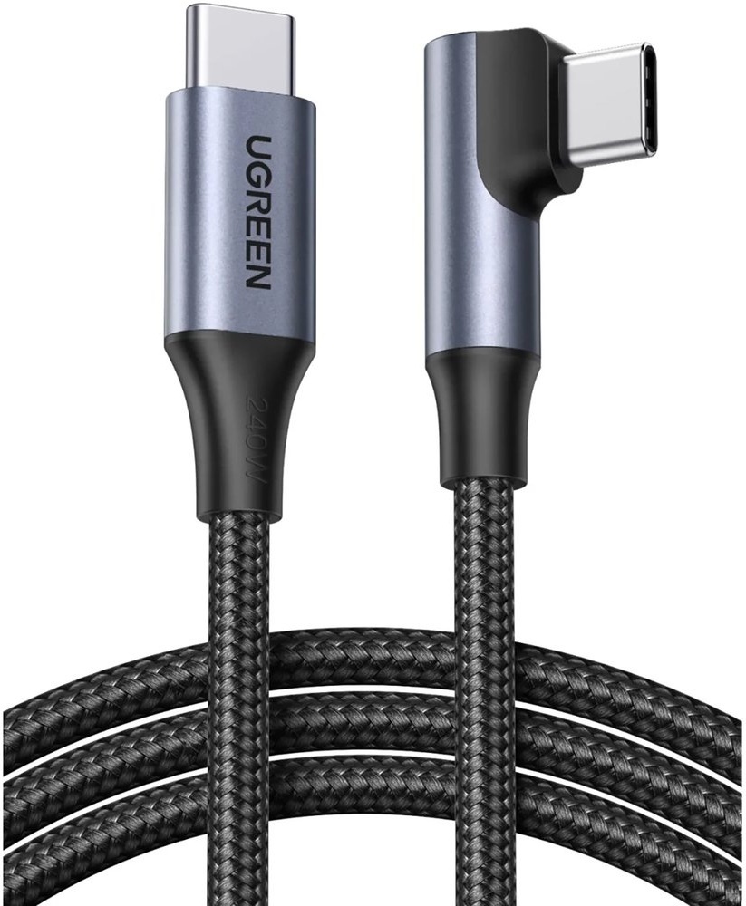Ugreen L536 USB-C to USB-C 1m (серый)