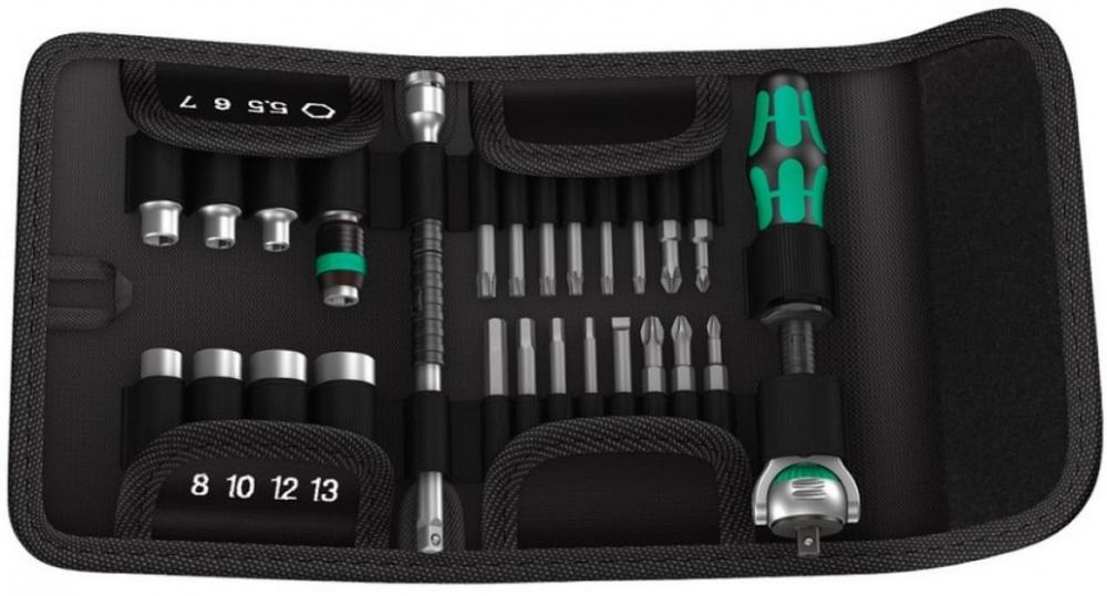 Набор инструментов Wera WE-051045 (черный)
