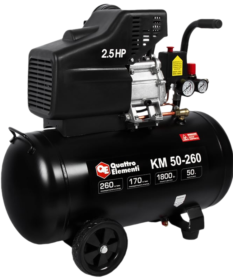 Компрессор Quattro Elementi PACIFIC 24-200 (черный)