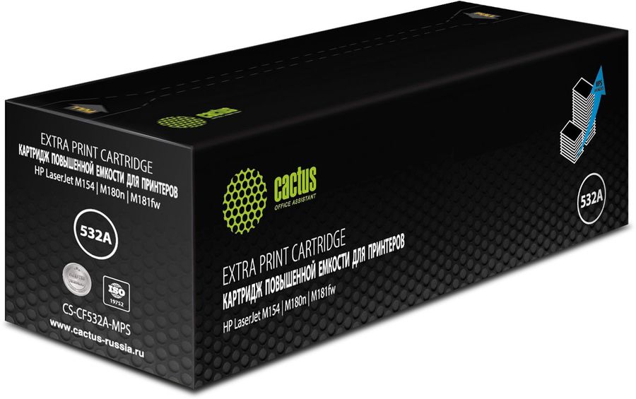 Картридж Cactus CS-CF532A-MPS (желтый)
