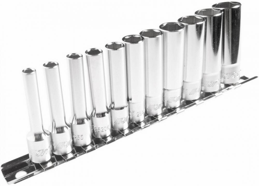 Набор торцевых головок JTC H211M (серебро/хром)