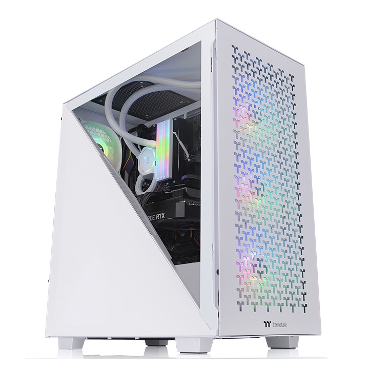 Thermaltake Divider 300 TG Air Snow (CA-1S2-00M6WN-02) (белый)