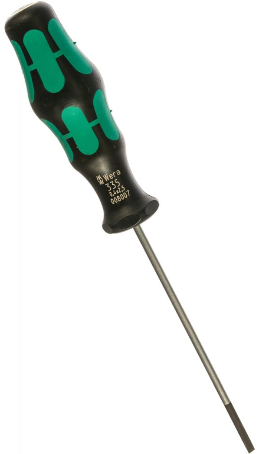 Отвертка Wera 335 WE-008007 (зелено-черный)