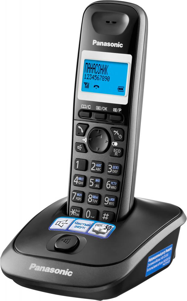 Panasonic KX-TG2511 (темно-серый)