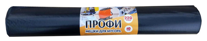 Мусорные пакеты Концепция Быта Профи 220л 65мкм