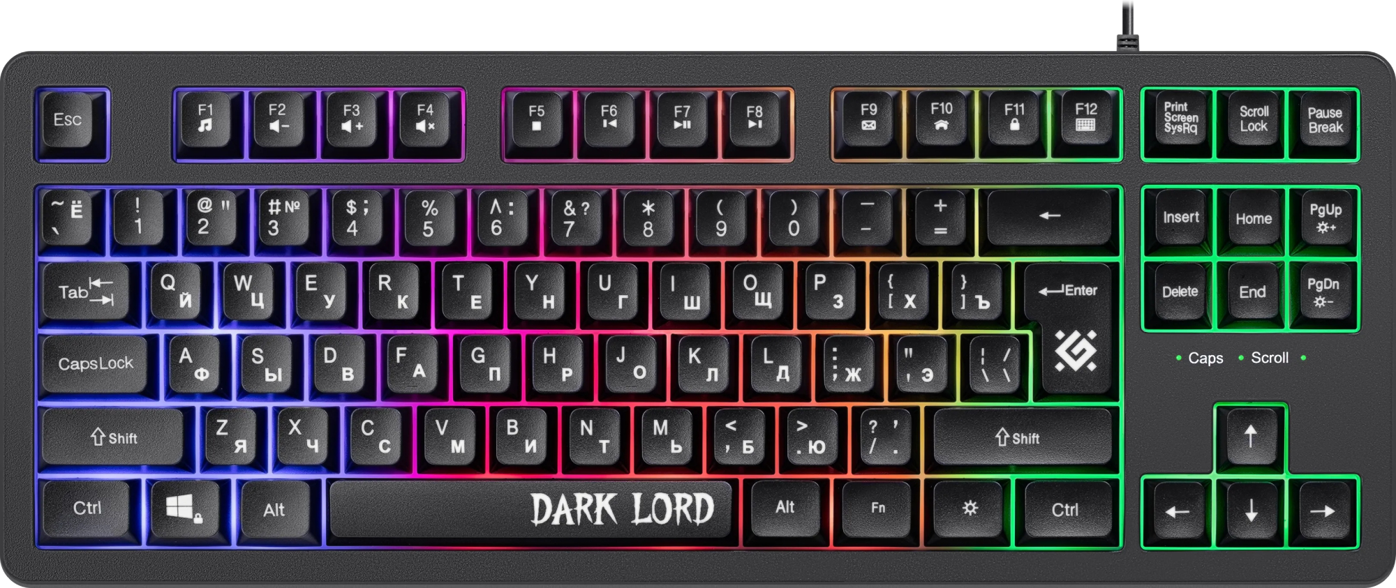 Defender Dark Lord GK-580 (черный)
