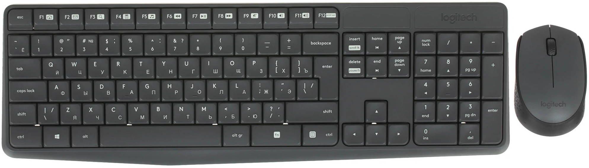 Logitech MK235 (серый)