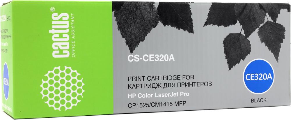 Cactus CS-CE320A для HP LJ CP1525 (черный)