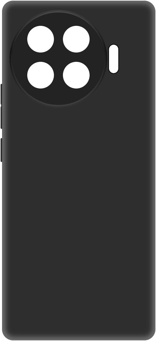 KRUTOFF Soft Case для TECNO Spark 20 Pro+ (черный)