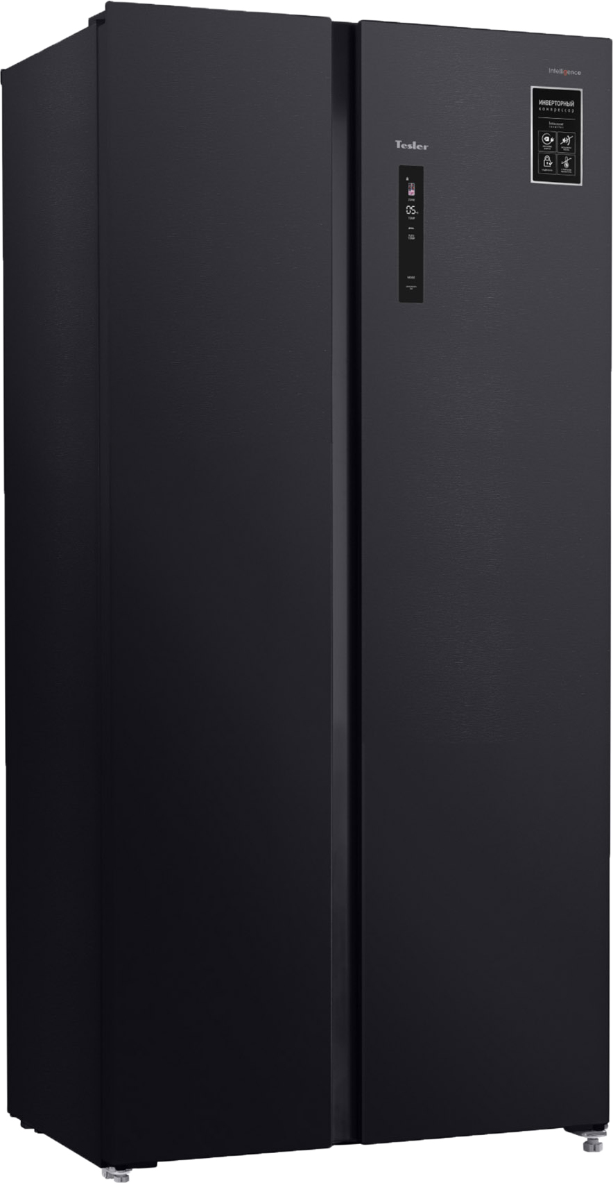 Холодильник Tesler RSD-537BI (графит)