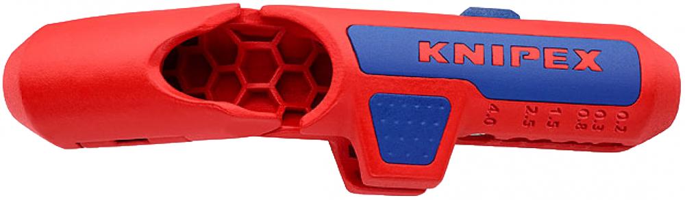 Инструмент для снятия изоляции Knipex KN-169502SB (красный)
