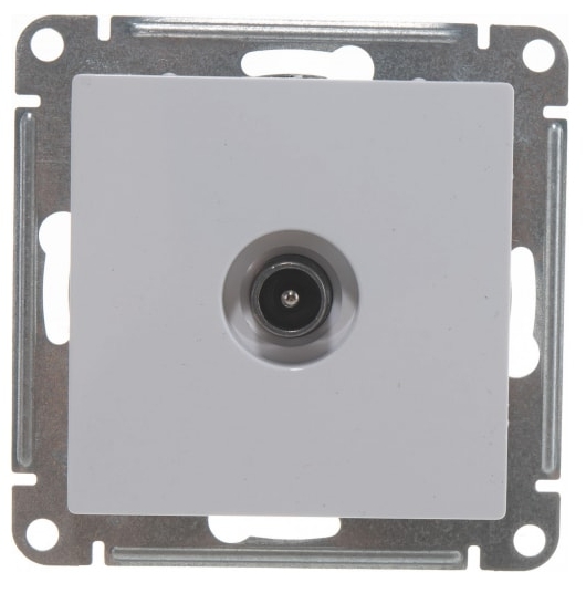 Розетка телевизионная Schneider Electric ATLAS DESIGN 1DB ATN000191 1240164 (белый)