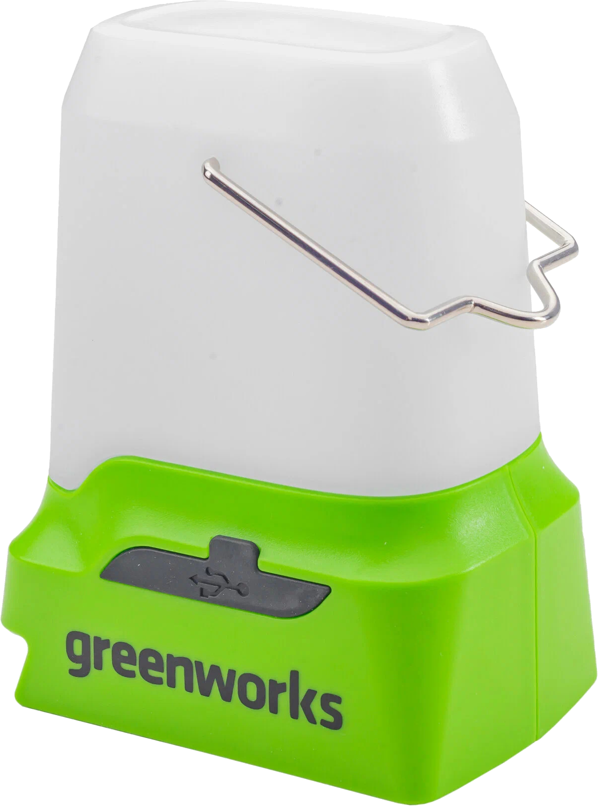 Фонарь светодиодный Greenworks G24LA500 (бело-зеленый)