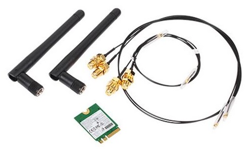 Shuttle WLAN-AC for Cube XPC & Slim size 110-370 series (черный)