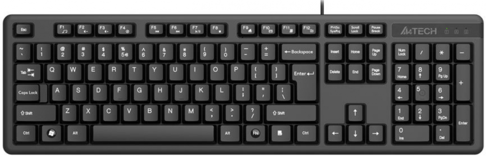 A4Tech KK-3 USB (BLACK) (черный)