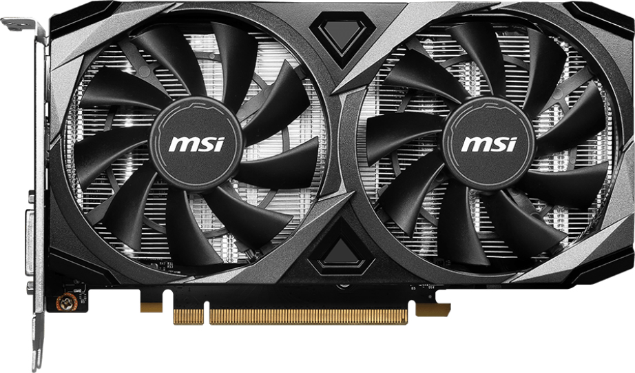 MSI GeForce RTX 3050 VENTUS 2X XS 8G OC (черный)
