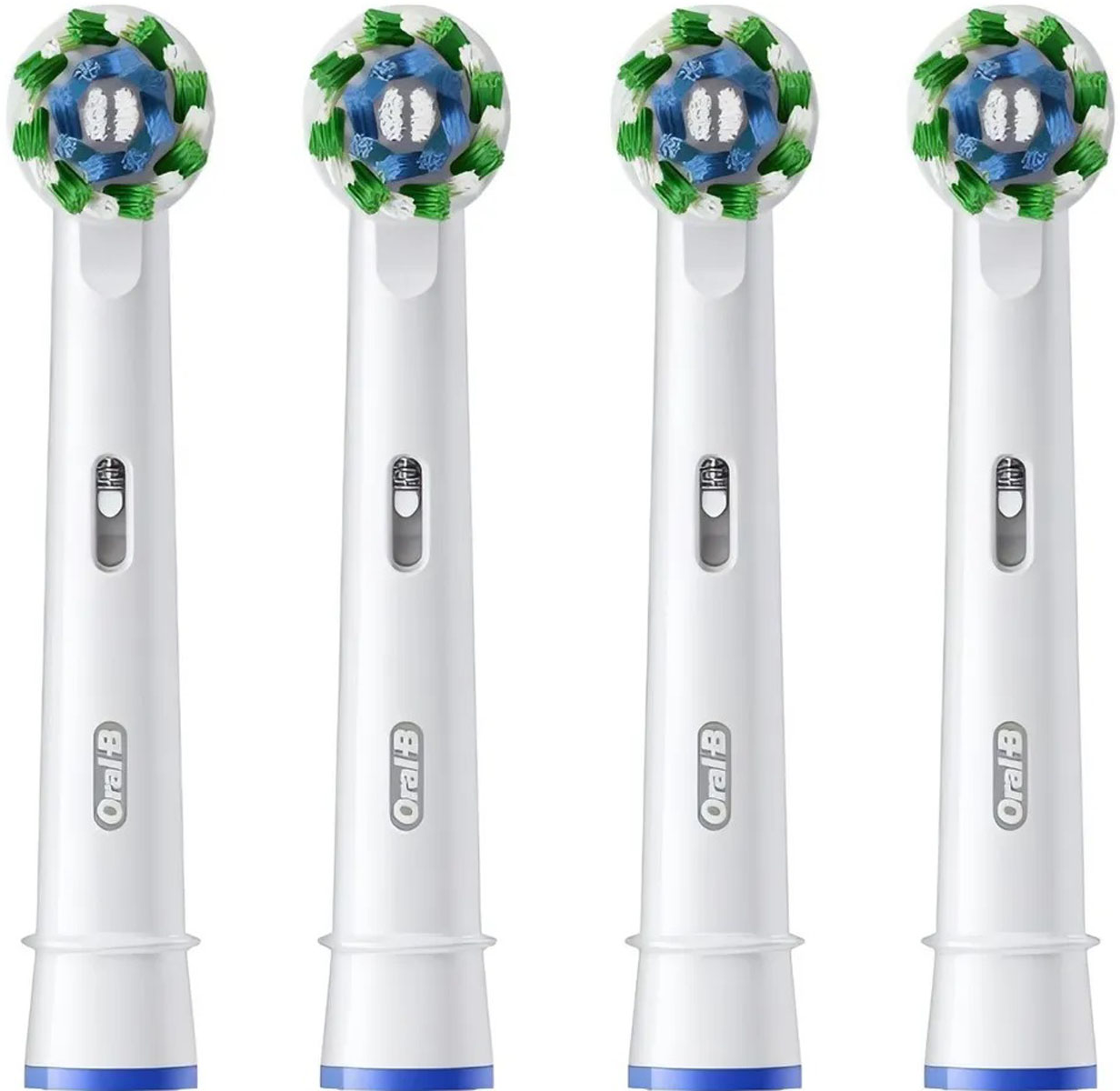 Насадки для электрических зубных щеток Oral-B Cross Action 4 шт (белый)
