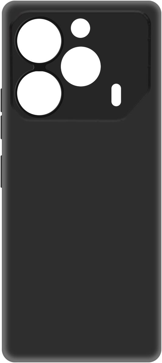 KRUTOFF Soft Case для TECNO POVA 6/6 Pro (черный)