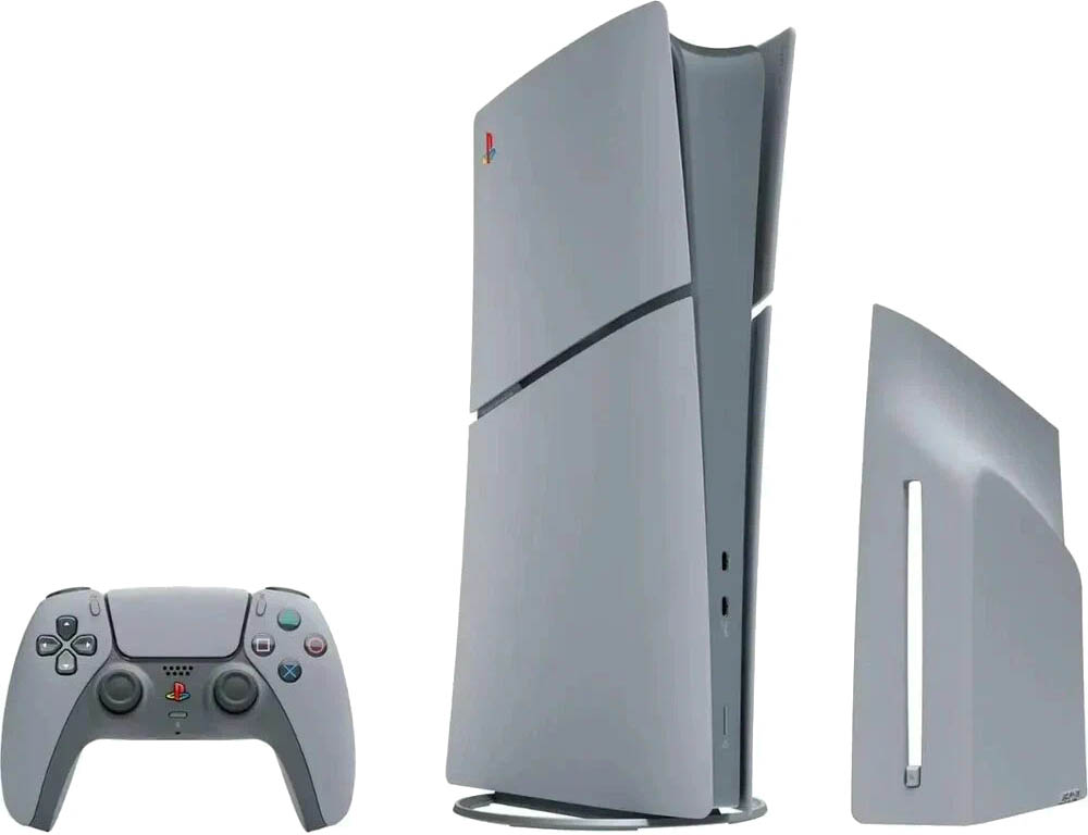 Игровая приставка Sony PlayStation 5 Slim Digital 1Tb 30th Anniversary Limited Edition (серый)