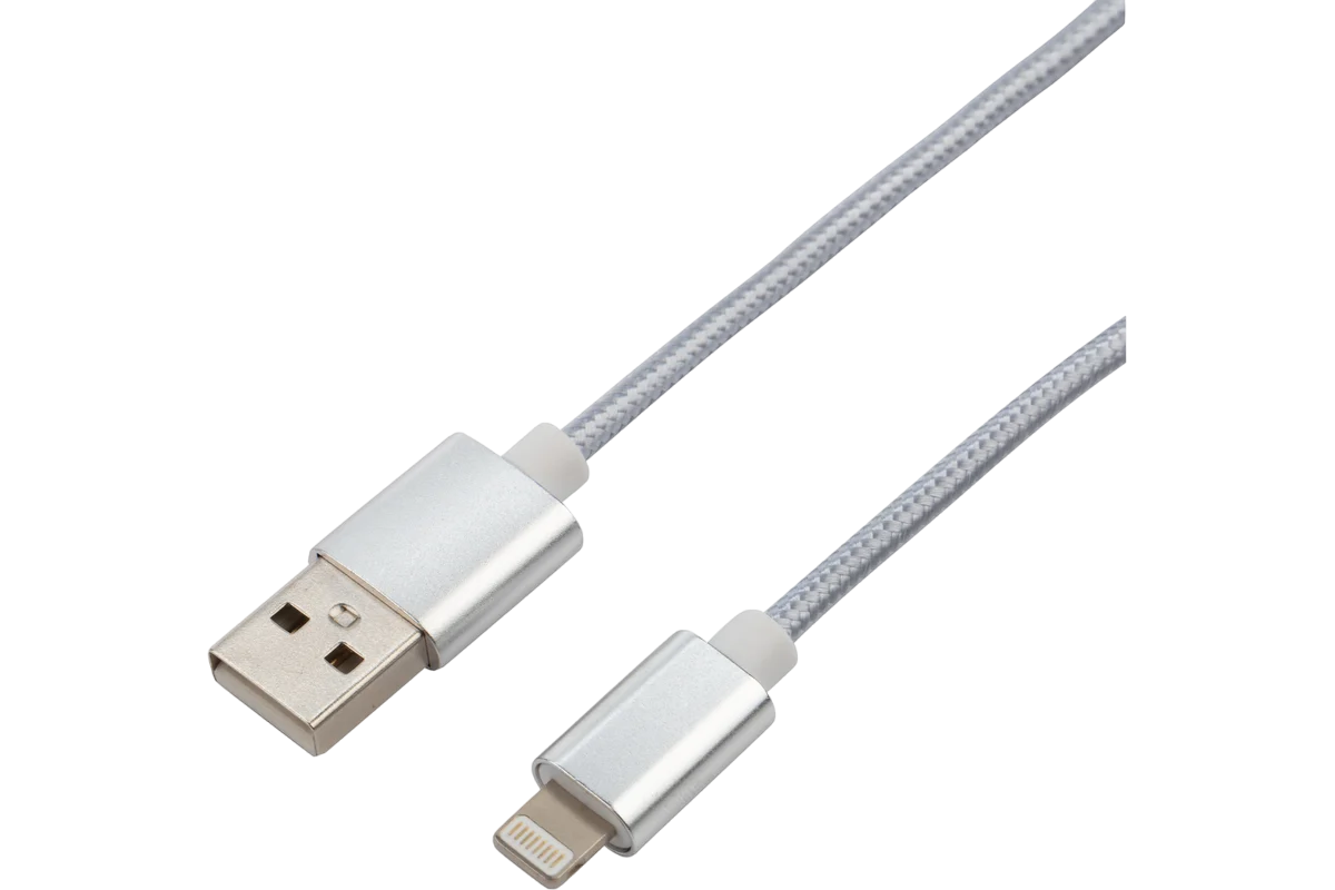 Gerffins Магнитный GFPRO-CAB-MGAL, Lightning, 1м (серебристый металлик)