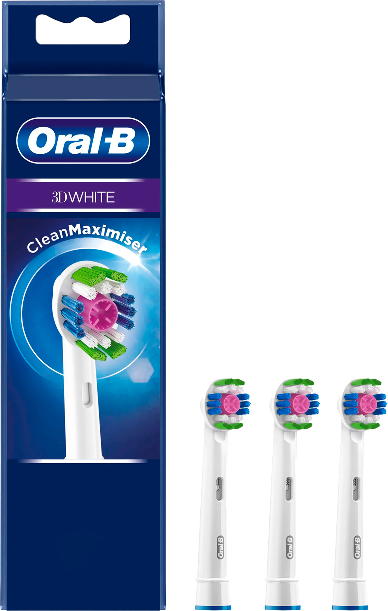 Насадка для зубных щеток Oral-B Cleanmaximizer 3D 3 шт